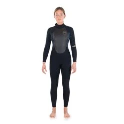 Dakine Womens Quantum Back Zip Full Suit 3/2mm (Black / Grey) -Nomad Kayaks k01f7c456cc47061845b71b0d9b467727