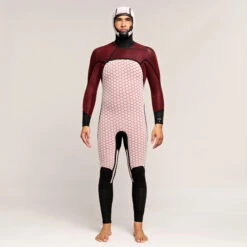 Men's Surfing 5/4 Mm Neoprene Wetsuit With Hood 900. -Nomad Kayaks k204796400b165bda44cac839216f0c1a