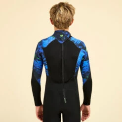BOY'S SURFING WETSUIT 500 4/3 MM VORTEX BLACK -Nomad Kayaks k3571d66f3758bff4f6ac93d7472efaf3