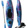 RIBER SIT IN KAYAK WHITE WATER TOURER - W/ PADDLE & BACKREST