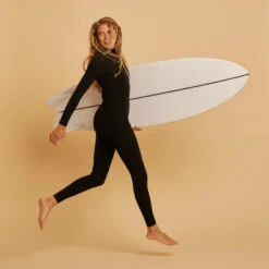 WOMEN'S SURFING WETSUIT 900 NEOPRENE 4/3 MM BLACK -Nomad Kayaks k482cc425717ba3bddb3846205a7a144e