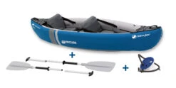Sevylor Adventure Kit 2 Person Canoe/Kayak With Buoyancy Aids -Nomad Kayaks k4d99e36107bc952ef83762852289a53b