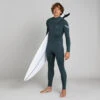 Men's Wetsuit SURF 900 Neoprene 3/2 Mm DARK GREEN