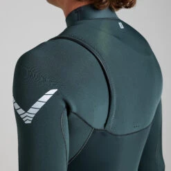 Men's Wetsuit SURF 900 Neoprene 3/2 Mm DARK GREEN -Nomad Kayaks k58ad7e4e3e2abbe426a6f002cafbf3fd