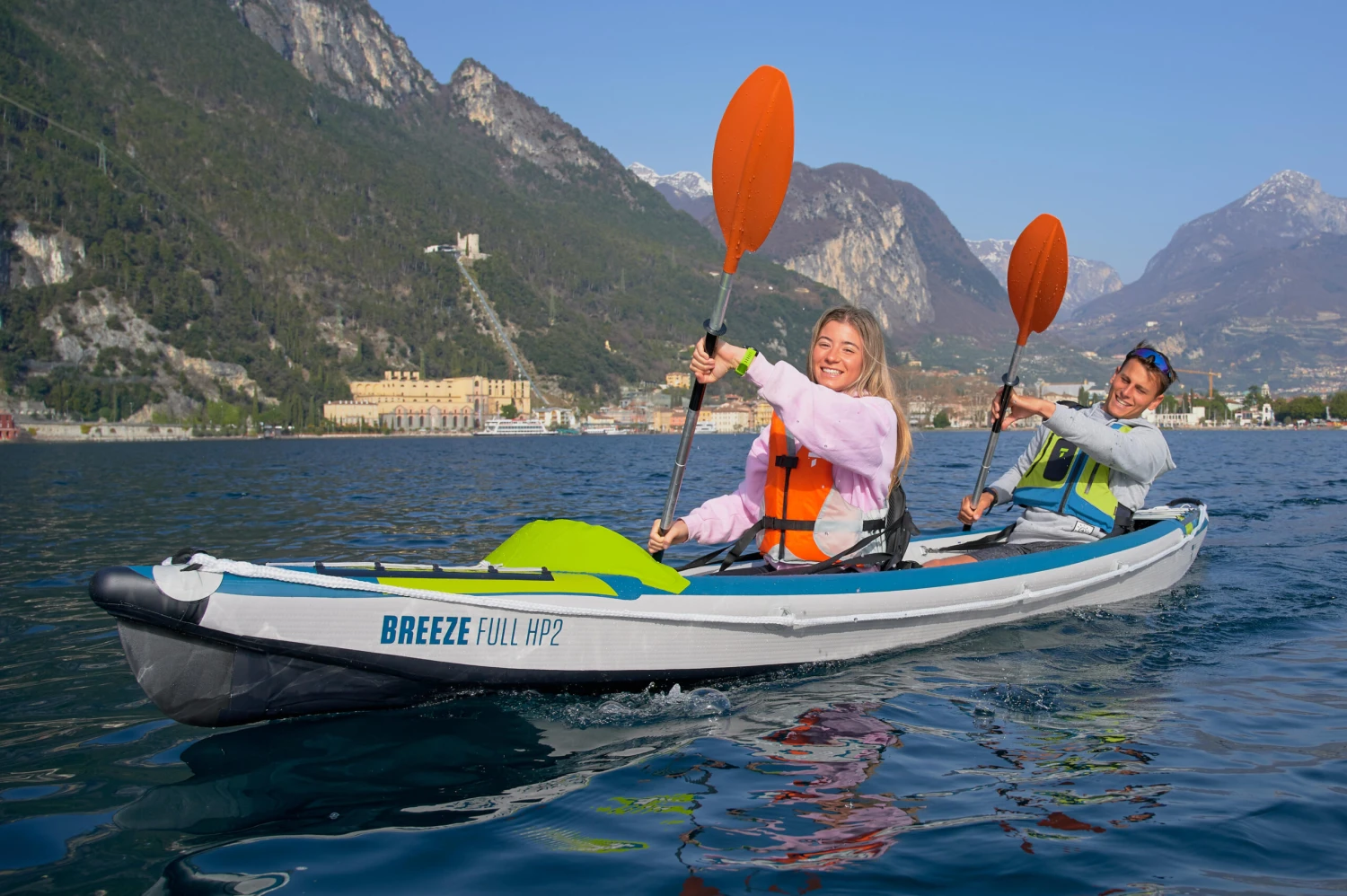 INFLATABLE HIGH-PRESSURE 2-PERSON CANOE/KAYAK HYBRID BREEZE TAHE 2 INFLATABLE HIGH-PRESSURE 2-PERSON CANOE/KAYAK HYBRID BREEZE TAHE - Image 2