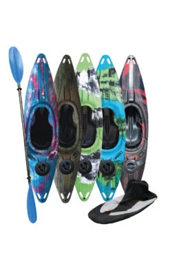 RIBER SIT IN KAYAK WHITE WATER TOURER - W/ PADDLE & BACKREST -Nomad Kayaks k62fe5ce56a9347098d7b84b6ca6bc51f