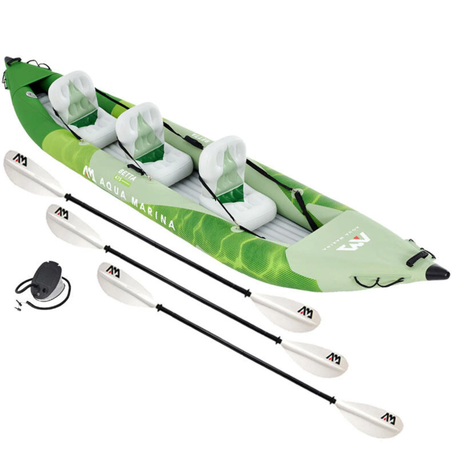 Aqua Marina BETTA 475cm 3 Person Inflatable Kayak Complete Package 1 Aqua Marina BETTA 475cm 3 Person Inflatable Kayak Complete Package