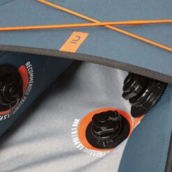 NEW 100 1 PERSON TOURING INFLATABLE KAYAK - BLUE / ORANGE (DOPE-DYED) -Nomad Kayaks k655c519f828f83aa291615e9fdf97b54