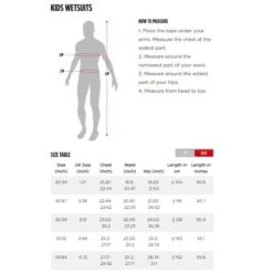 JOBE Boston 3/2mm Kids Wetsuit - Red -Nomad Kayaks k65dfa803c8dbe283b0ba18a8eef1ebe8