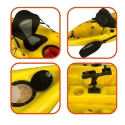 Cambridge Kayaks Zander Single Sit On Top Kayak 280cm X 82cm X 36cm -Nomad Kayaks k6612b95268627e6700714b224e2bac5c