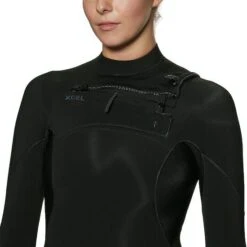 Xcel 4/3 Womens Comp Chest Zip Wetsuit Black -Nomad Kayaks k6ceaa040b36de1e06fd8b9c082b8d51b