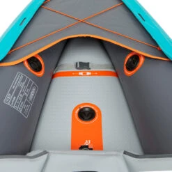 X100 2/3 PERSON Drop-Stitch Floor TOURING INFLATABLE KAYAK - TURQUOISE -Nomad Kayaks k6db9a16a0b57cedbdc4c5208d603f33a