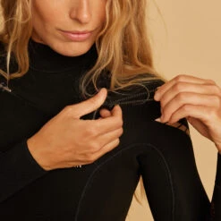 WOMEN'S SURFING WETSUIT 900 NEOPRENE 4/3 MM BLACK -Nomad Kayaks k74a8fe242cb581646fda0bb5585a147c