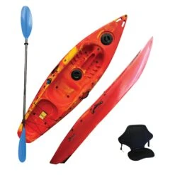 SIT ON TOP KAYAK - DELUXE ONE MAN - WITH PADDLE & BACKREST -Nomad Kayaks k799a92a319f915eb3607e77c8a422db9