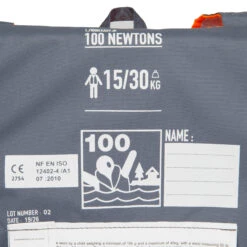 Tribord Kids Life Jacket 100N LJ EASY Orange/grey -Nomad Kayaks k7b791b96c2db019e68364a2c89721f25