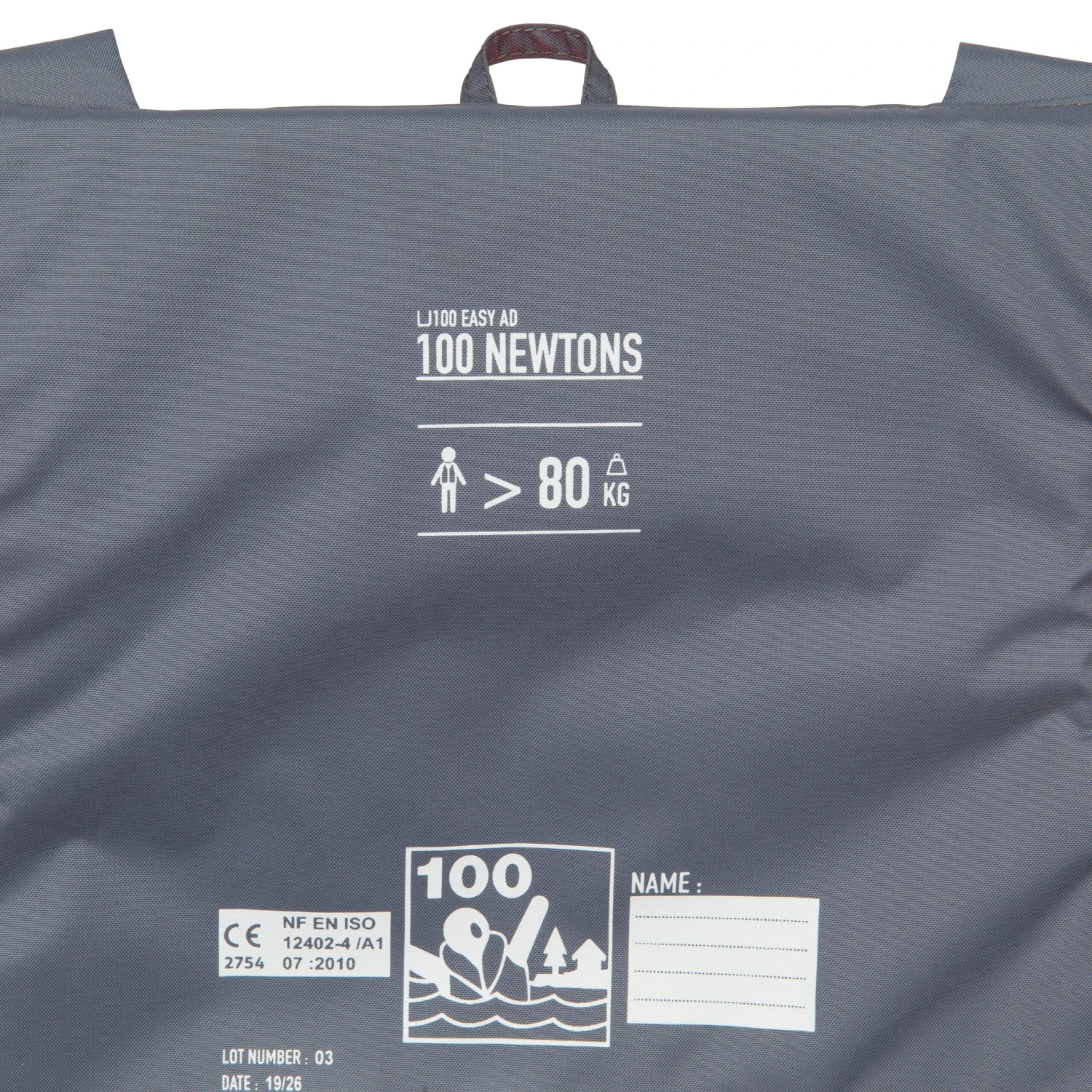 Tribord ADULT FOAM LIFE JACKET LJ100N EASY 12 Tribord ADULT FOAM LIFE JACKET LJ100N EASY - Image 12