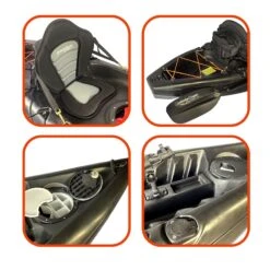 Cambridge Kayaks Zander Single Sit On Top Kayak 280cm X 82cm X 36cm -Nomad Kayaks k839b1eb565a2f9f0b6b84138f4675ce4