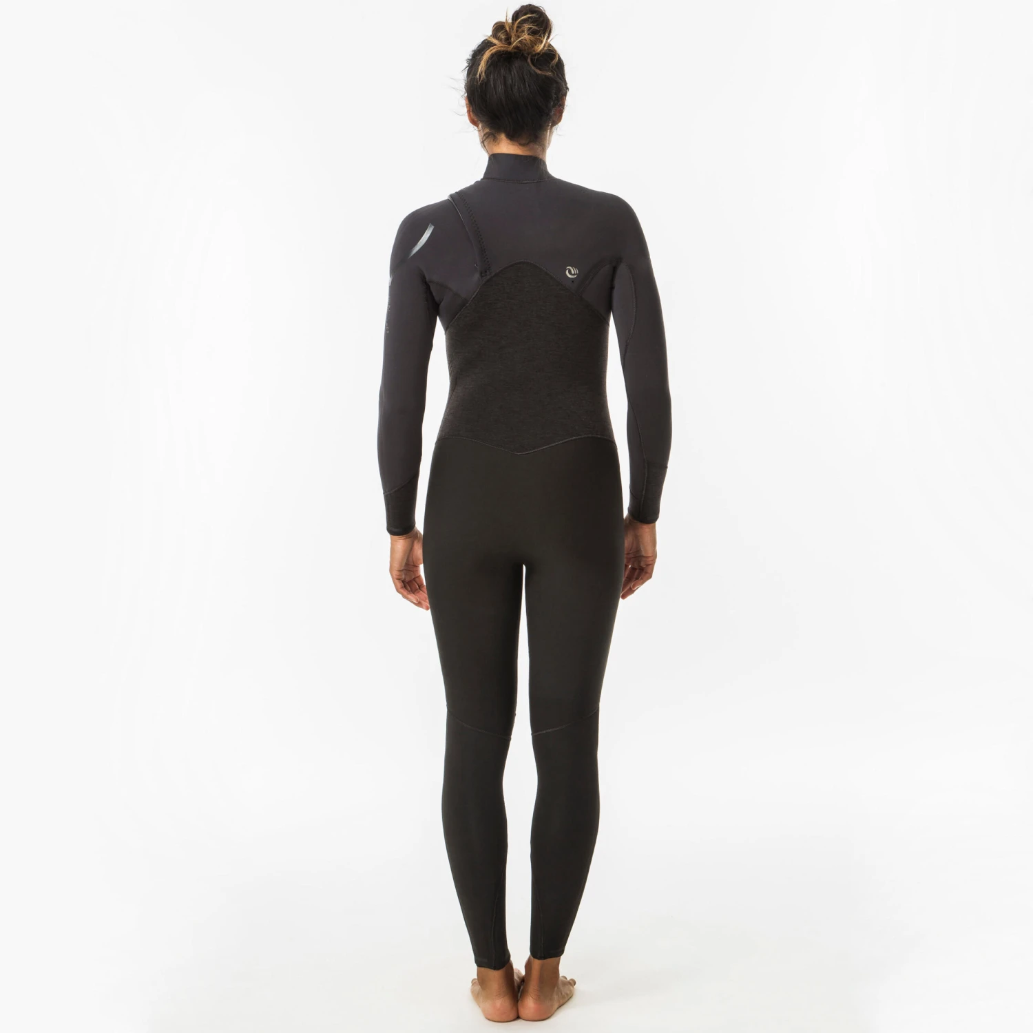 WOMEN'S NEOPRENE SURF WETSUIT OLAIAN 4/3 MM FRONT ZIP 4 WOMEN'S NEOPRENE SURF WETSUIT OLAIAN 4/3 MM FRONT ZIP - Image 4