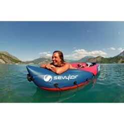 Sevylor Tahiti Plus 3 Person Inflatable Touring Kayak -Nomad Kayaks k86d4de58875425f7620022f3a61c2106