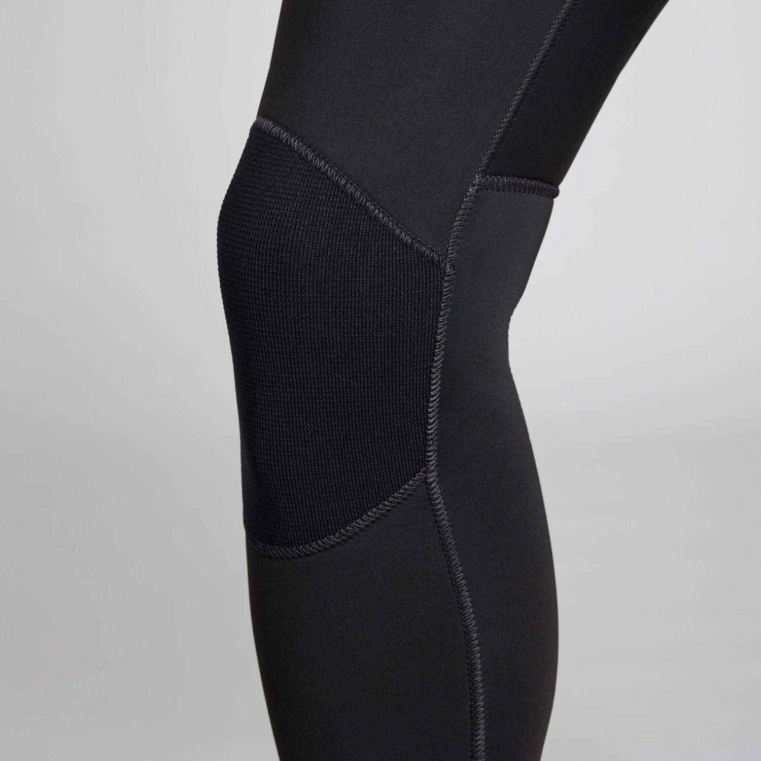Men's 4/3 Mm Neoprene SURF 500 Wetsuit Black 11 Men's 4/3 Mm Neoprene SURF 500 Wetsuit Black - Image 11