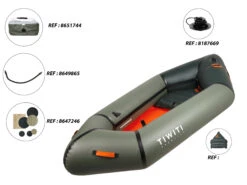 PACKRAFT 100 1 PERSON INFLATABLE RIVER KAYAK -Nomad Kayaks ka72bfa33842e60c37bba1c8cedb93af2