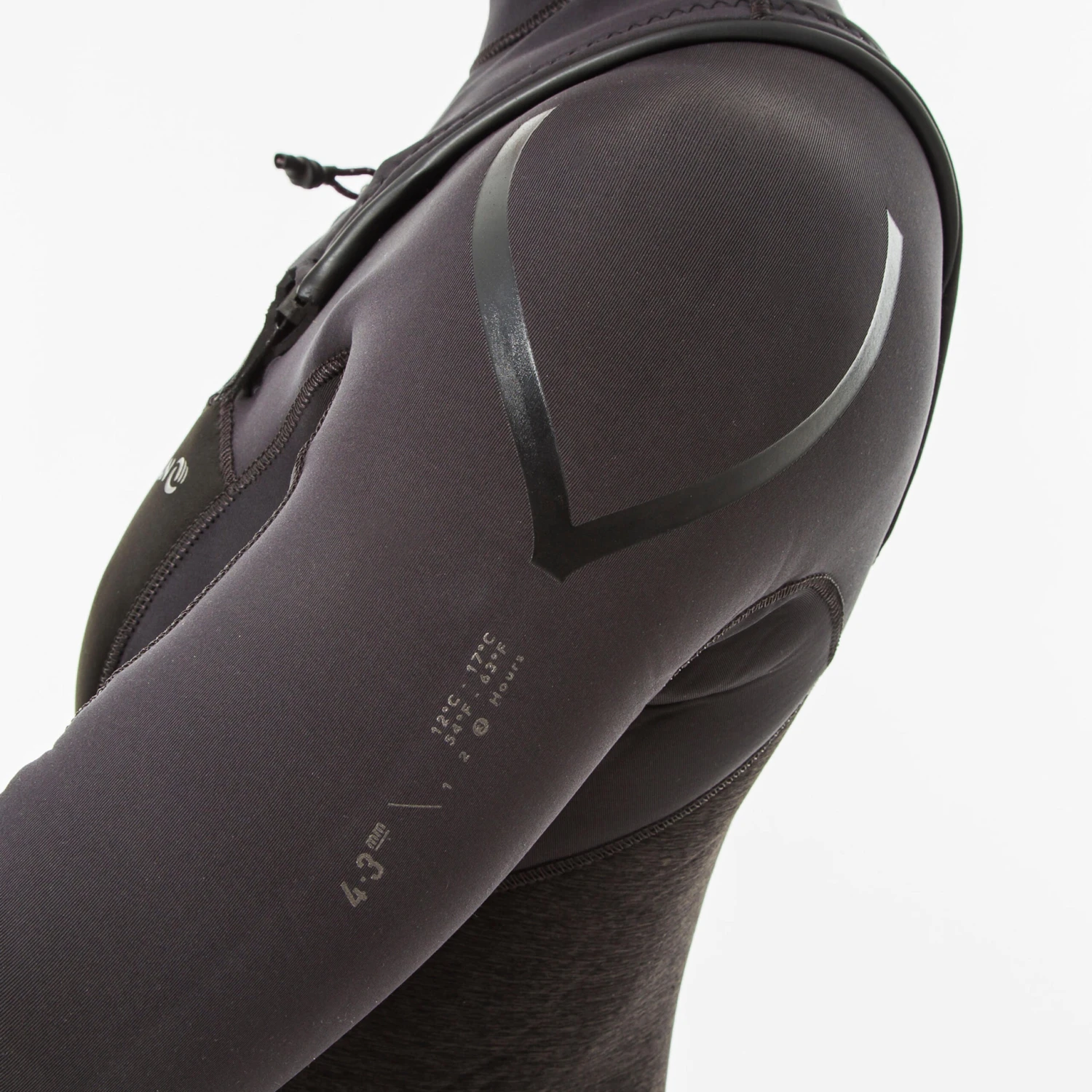 WOMEN'S NEOPRENE SURF WETSUIT OLAIAN 4/3 MM FRONT ZIP 7 WOMEN'S NEOPRENE SURF WETSUIT OLAIAN 4/3 MM FRONT ZIP - Image 7