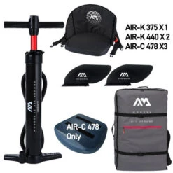 Aqua Marina Tomahawk Air-C 478 High Pressure Drop -Nomad Kayaks kc005b95656a10771ffa611ec9d1ee01a