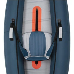 NEW 100 1 PERSON TOURING INFLATABLE KAYAK - BLUE / ORANGE (DOPE-DYED) -Nomad Kayaks kc1ad24db1d972eb3e4ceb044654048e3