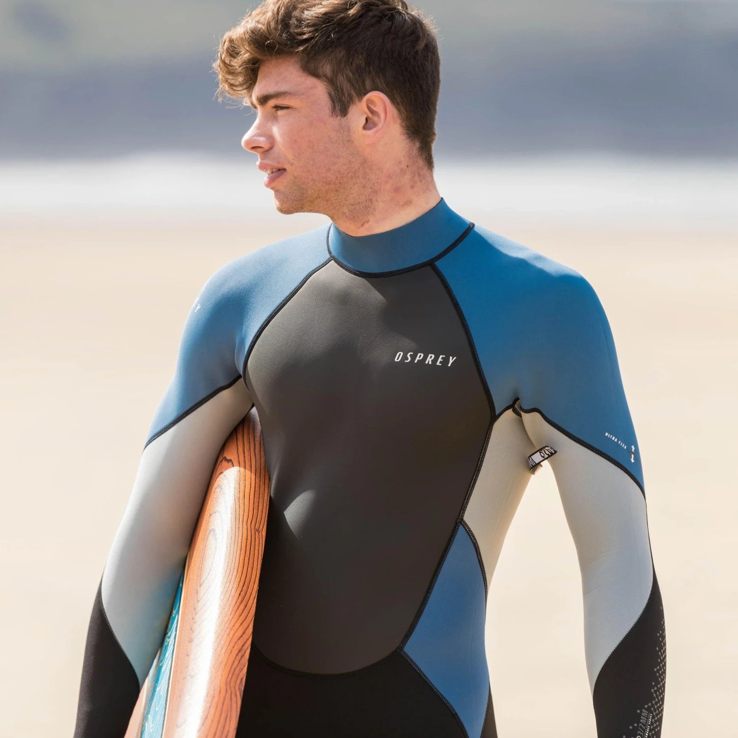 Osprey Men's Zero 3mm Wetsuit Blue 4 Osprey Men's Zero 3mm Wetsuit Blue - Image 4