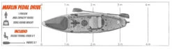 Cambridge Kayaks Marlin Pedal Drive Kayak -Nomad Kayaks kc9ca1139cfd49d295a03ba27a23aa39c